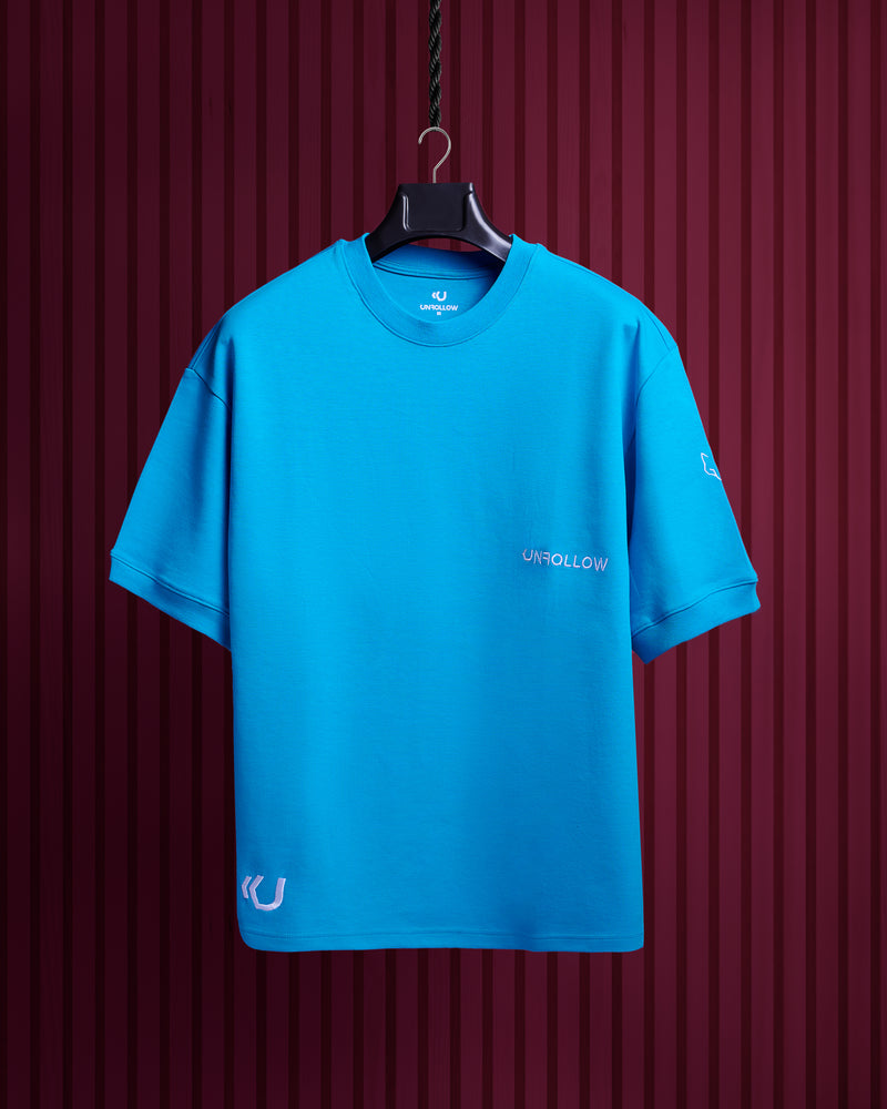 Unfollow Blue T-Shirt