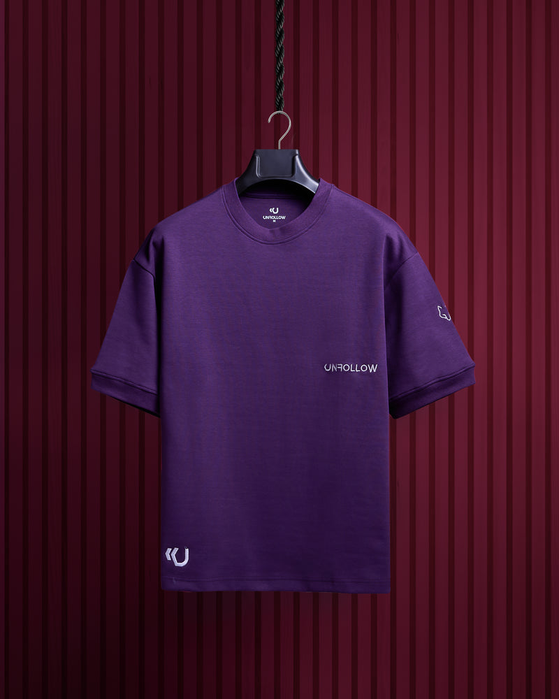 Unfollow Purple T-Shirt